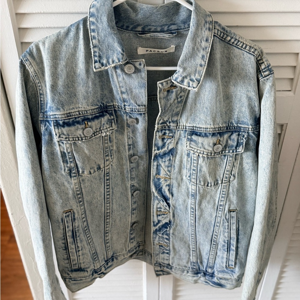 PacSun Faded Blue Denim Jacket